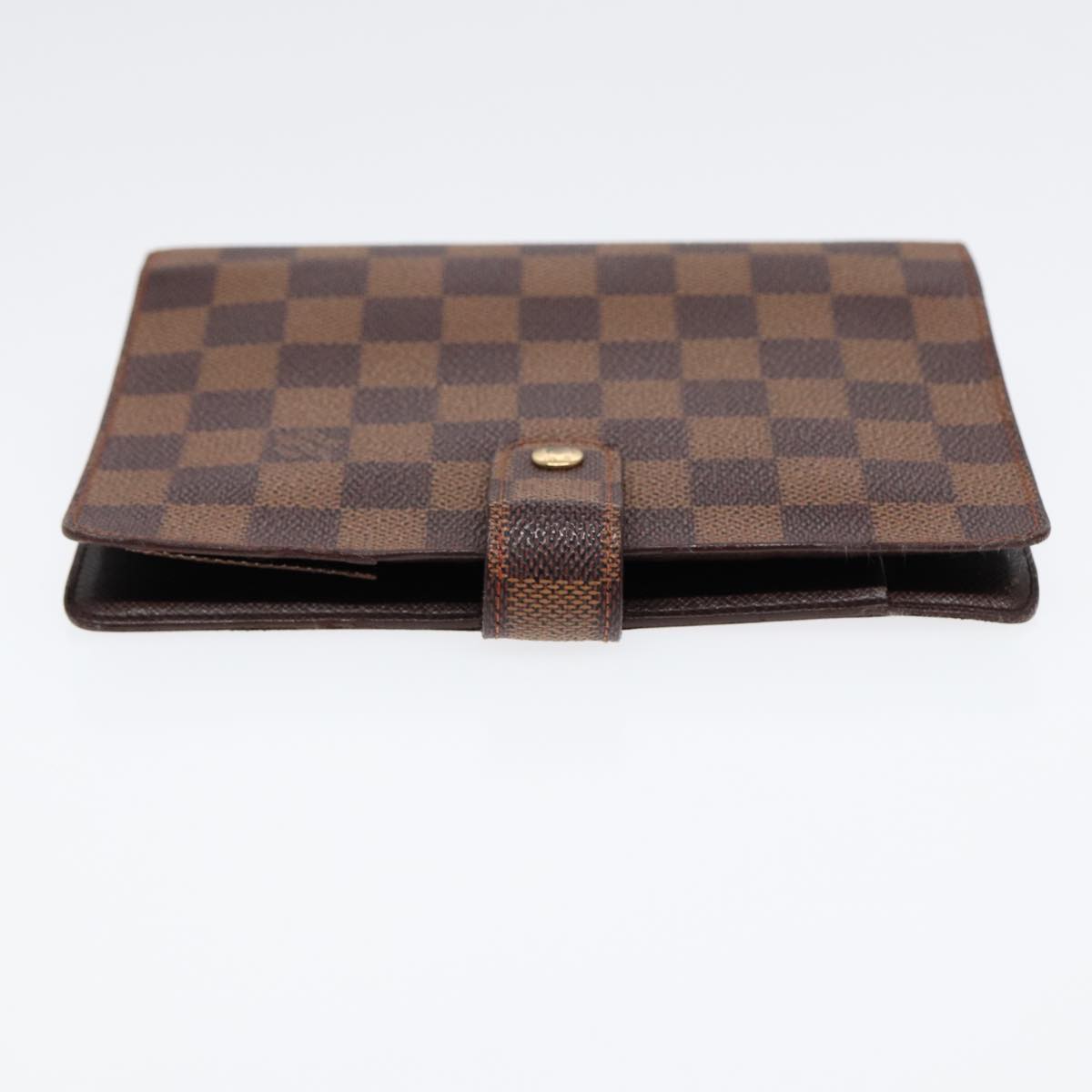 LOUIS VUITTON Damier Ebene Agenda MM Day Planner Cover R20240 LV Auth 86350