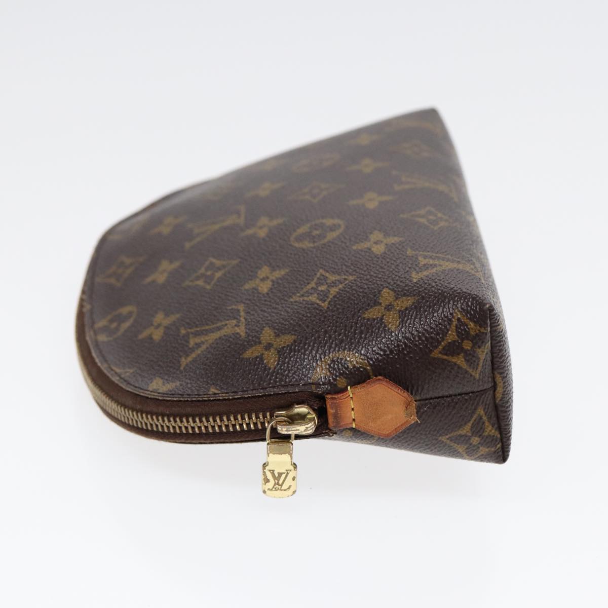 LOUIS VUITTON Monogram Pochette Cosmetic GM Cosmetic Pouch M47353 LV Auth 86472