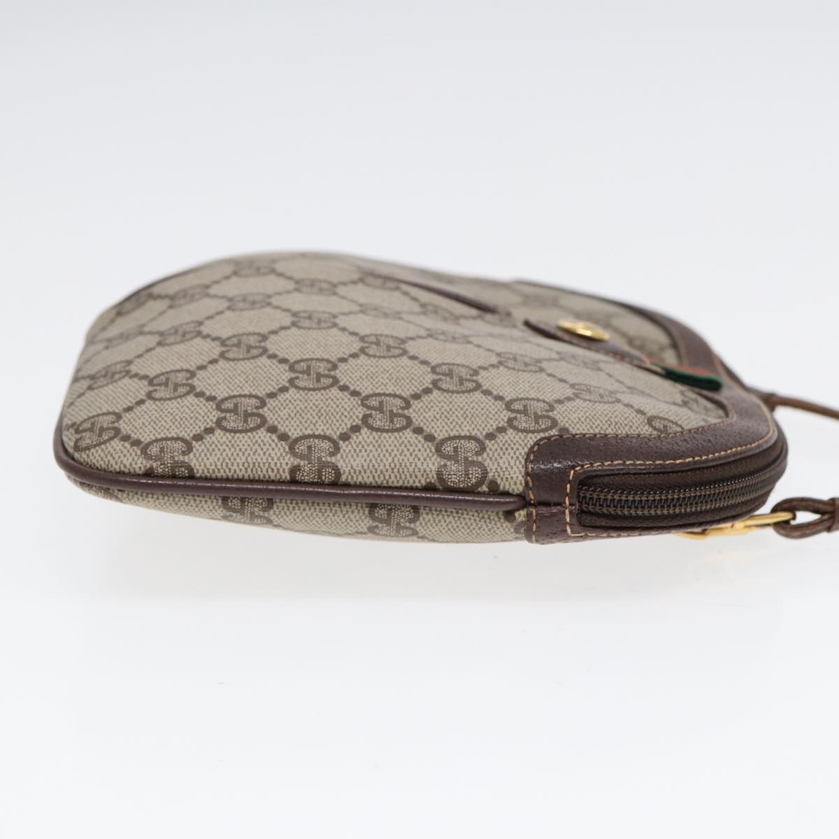 Gucci Leather Canvas Shoulder Bag