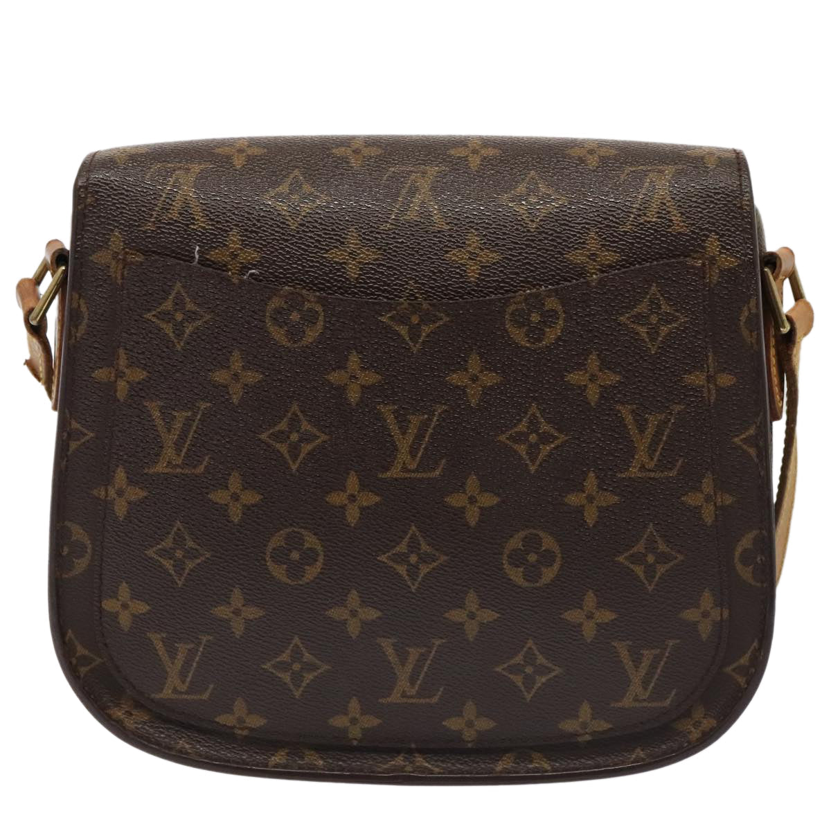 LOUIS VUITTON Monogram Saint Cloud GM Shoulder Bag M51242 LV Auth 86679
