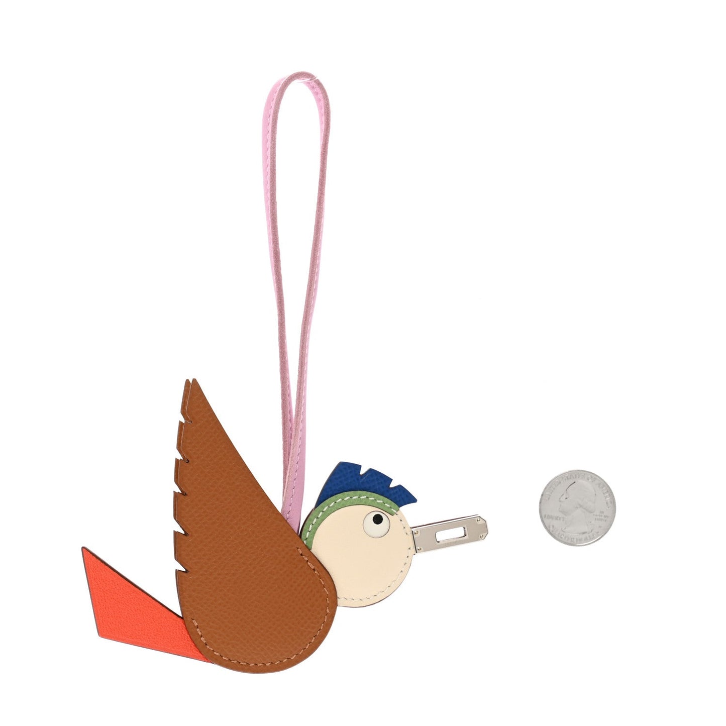 Hermes Epsom Swift Chevre Mysore Birdy Bag Charm Mauve Sylvestre Vert Poppy Gold Nata Craie