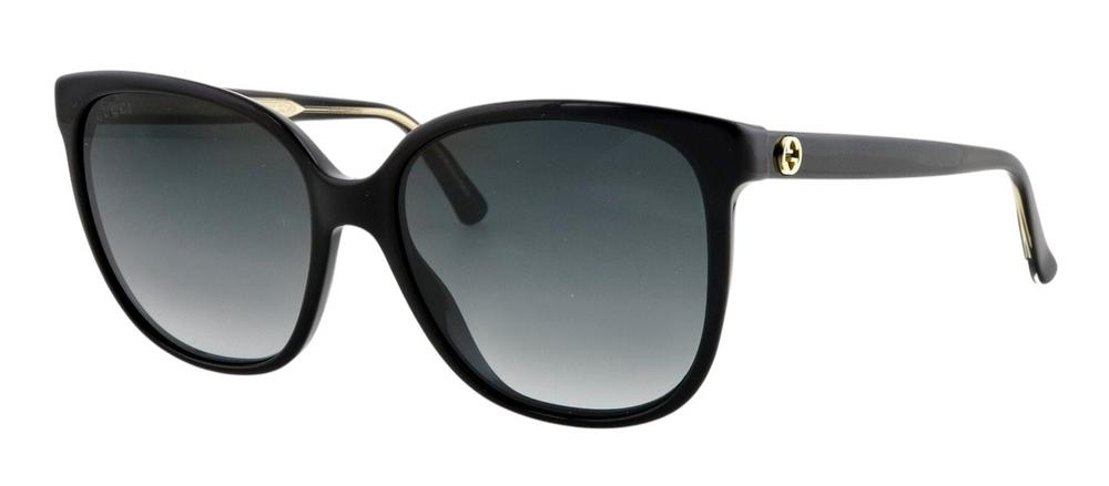 Gucci Thin Black Frame Sunglasses