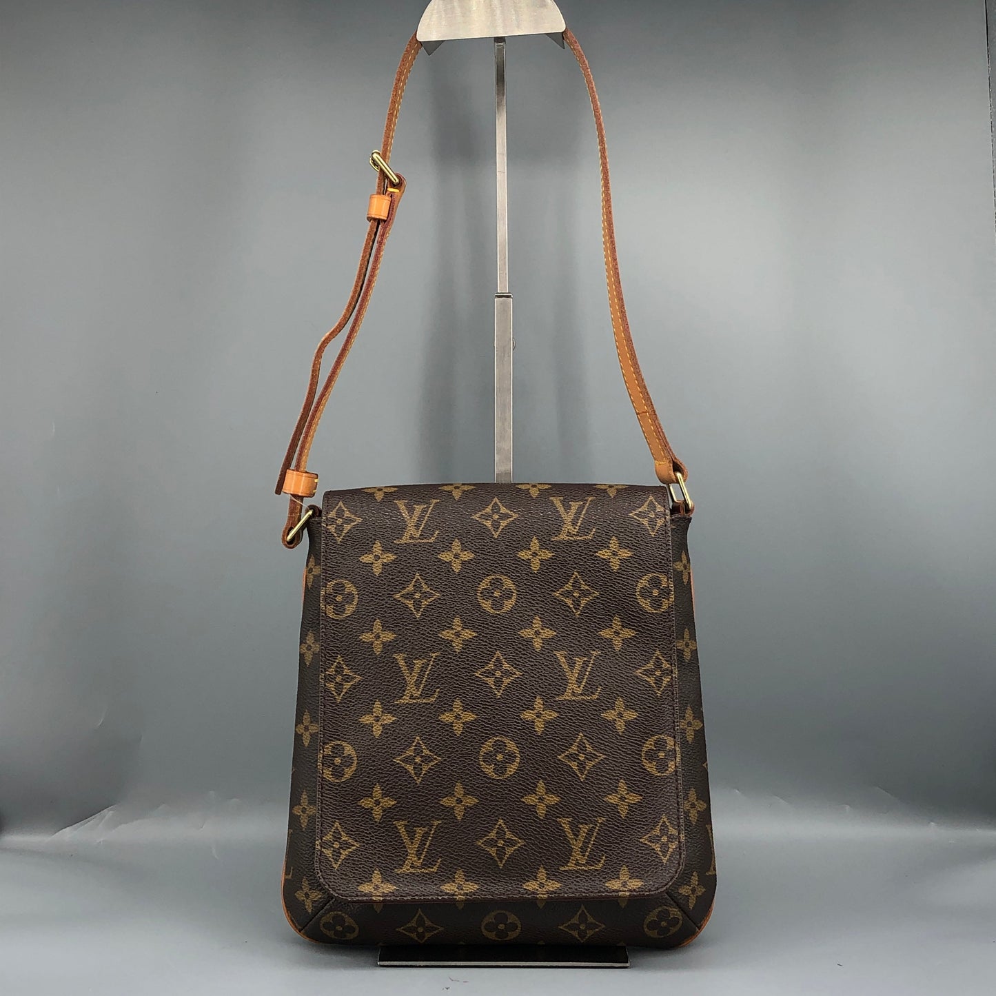 Louis Vuitton Monogram Musette Salsa Crossbody Bag Brown