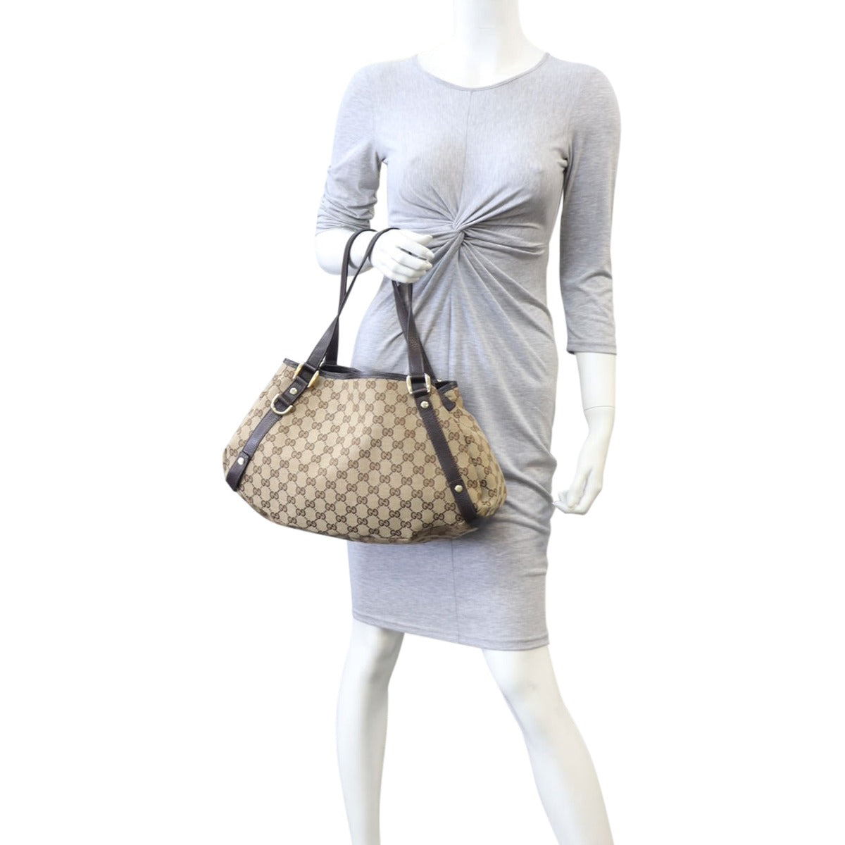 Gucci GG Canvas Abbey Tote Medium