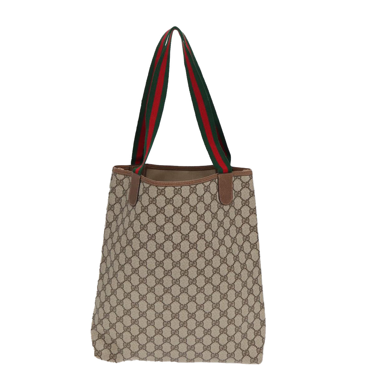 Gucci Leather Canvas Tote