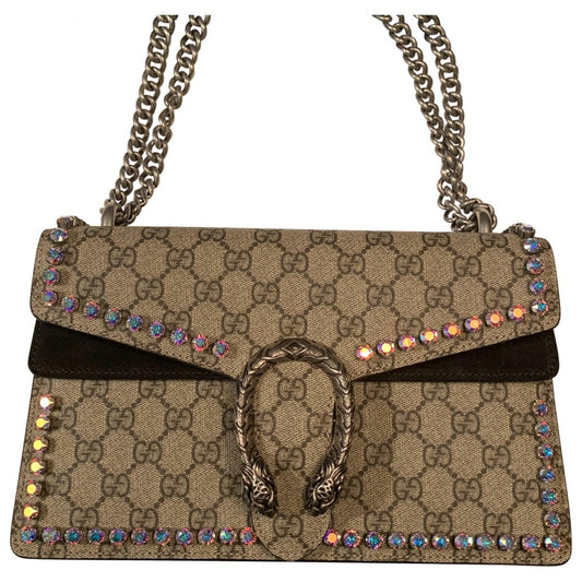 Gucci dionysus beige cloth handbag