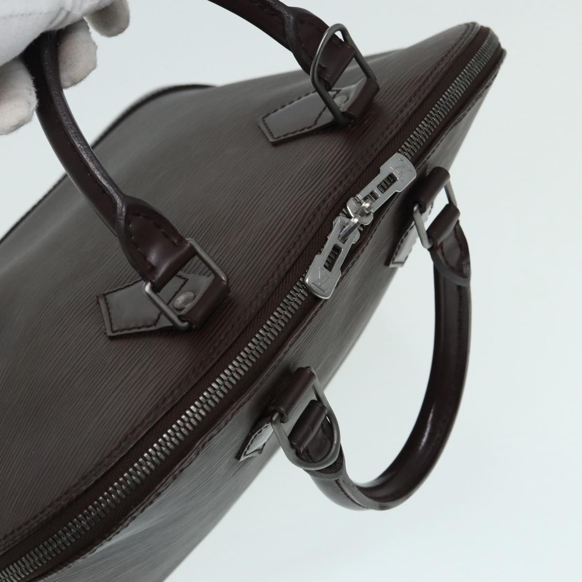LOUIS VUITTON Epi Alma Hand Bag Mocha M5214D LV Auth 87497