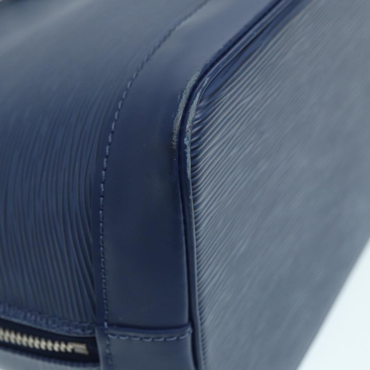 LOUIS VUITTON Epi Alma Hand Bag Blue Myrtille M5214G LV Auth 87500