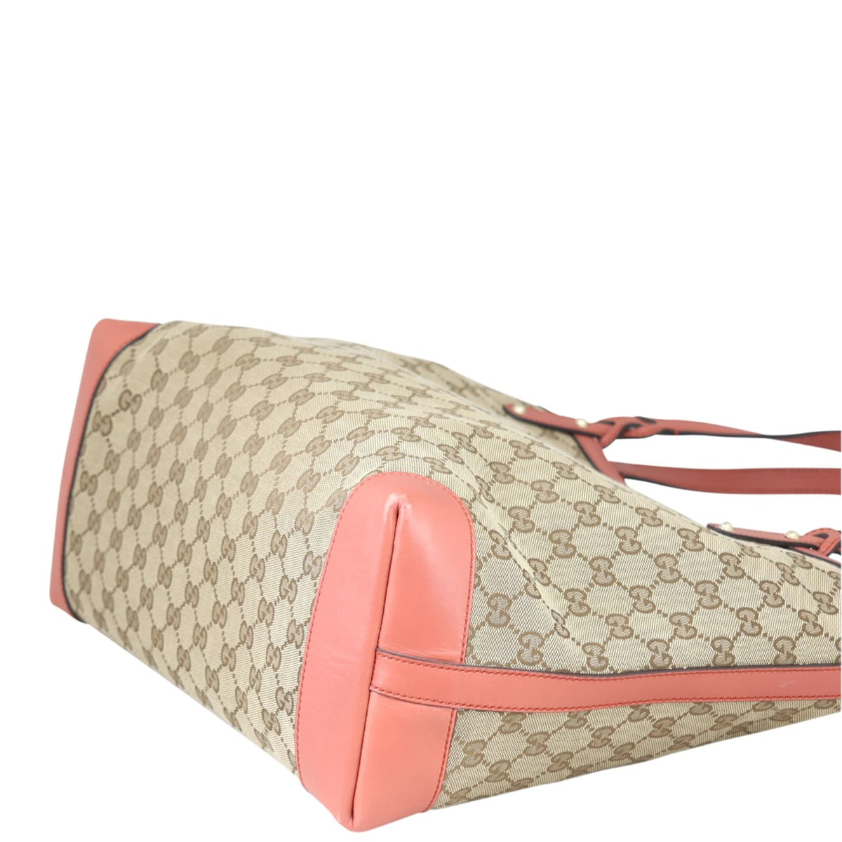 Gucci GG Canvas Craft Tote with Pouch
