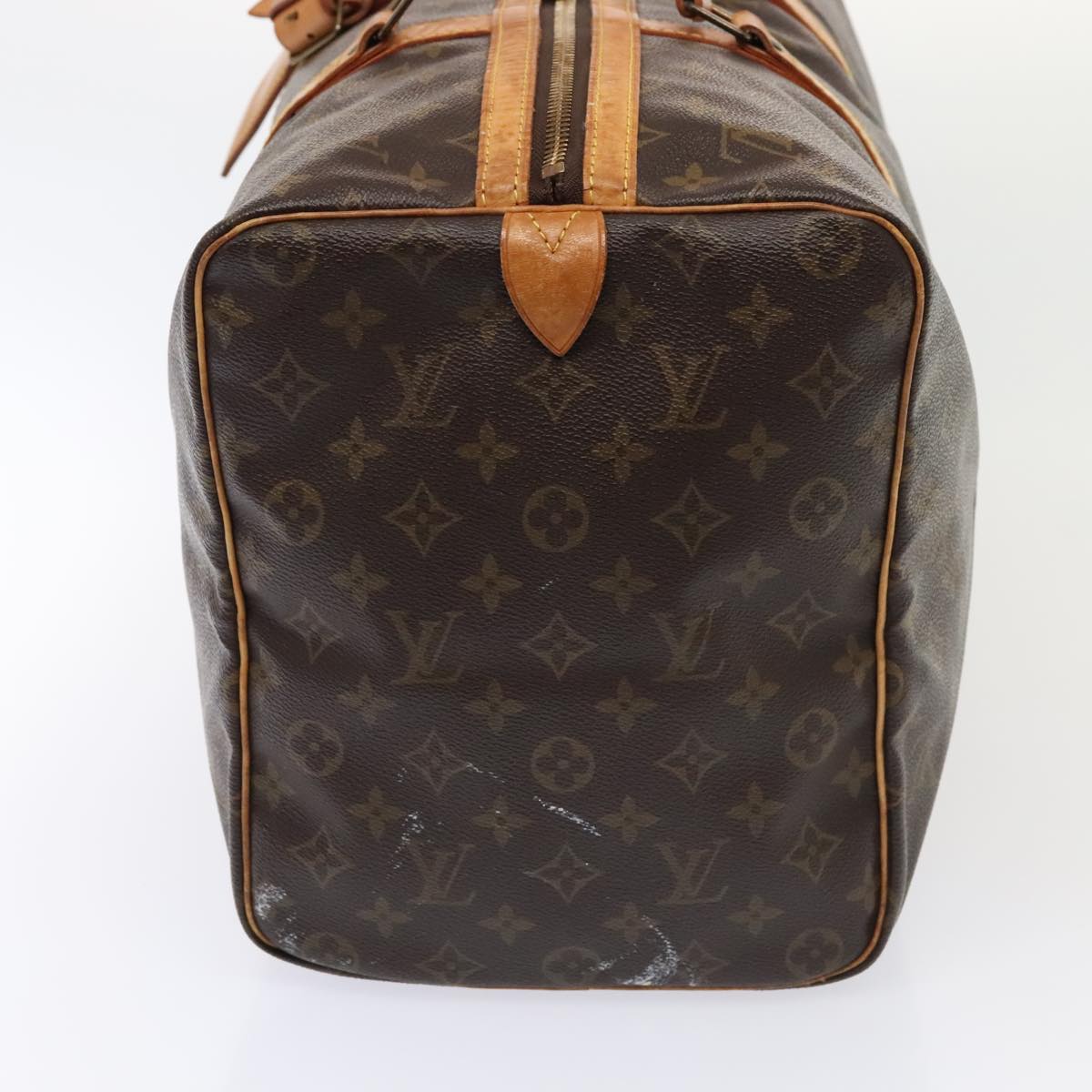 LOUIS VUITTON Monogram Sac Souple 45 Boston Bag M41624 LV Auth 87615