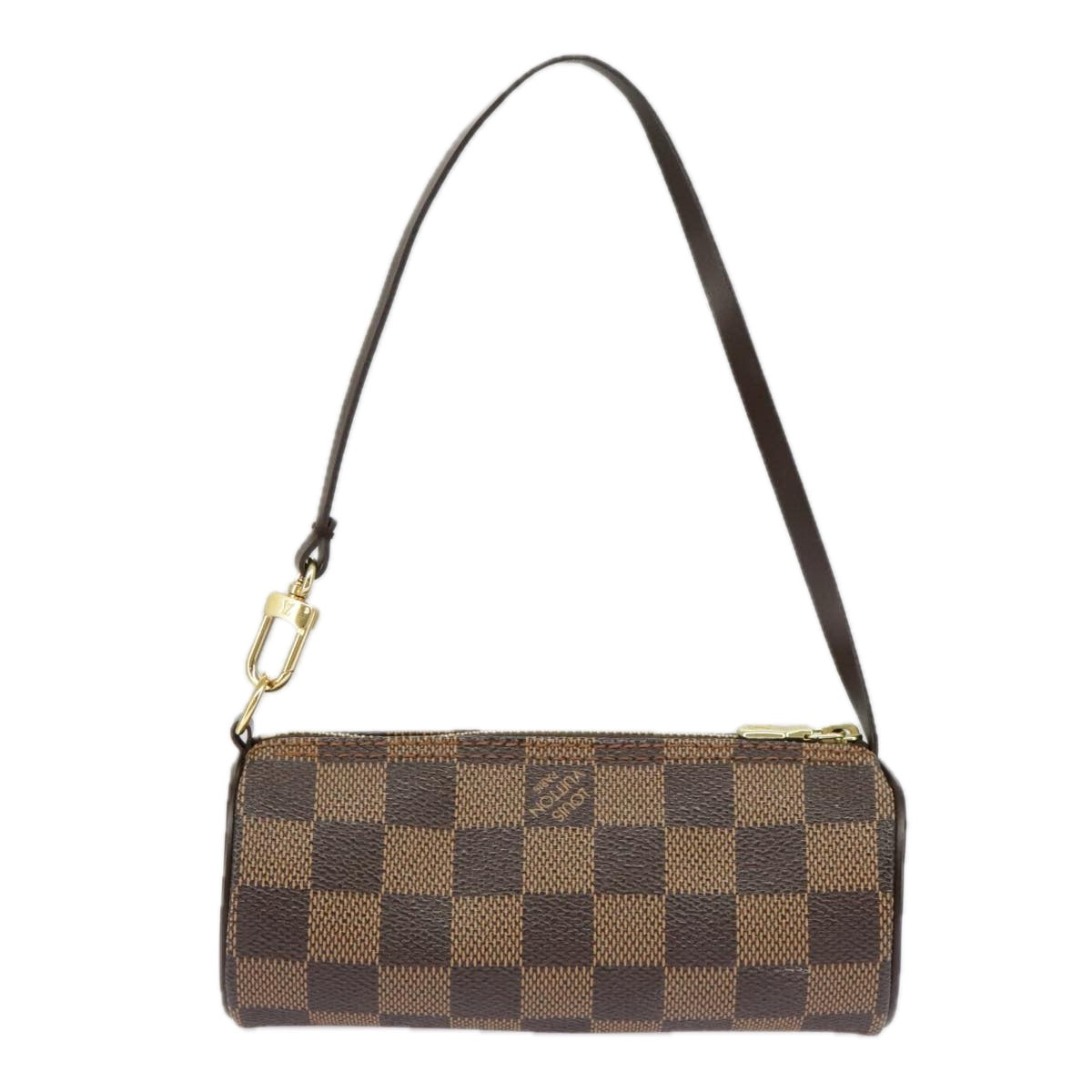 Louis Vuitton Papillon Canvas Clutch Bag