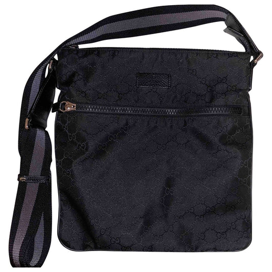 Gucci black cloth bag