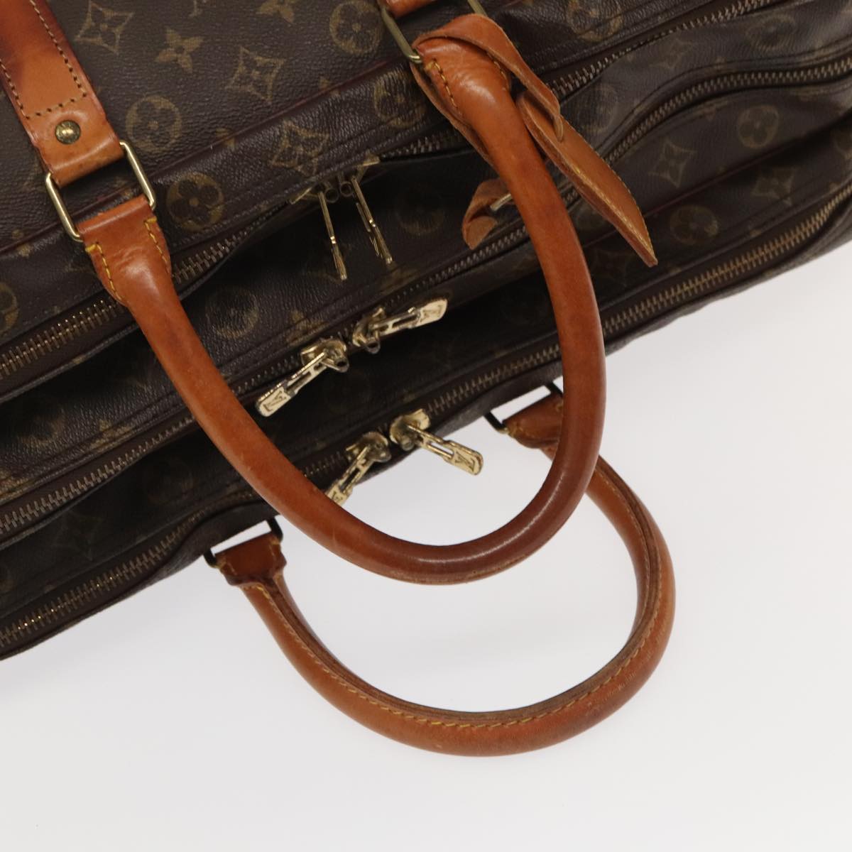 Louis Vuitton Trio Pouch Canvas Travel Bag