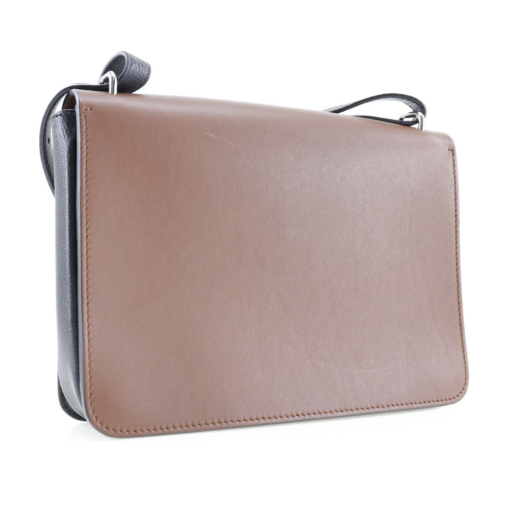 Burberry Brown Leather Shoulder Bag ( )