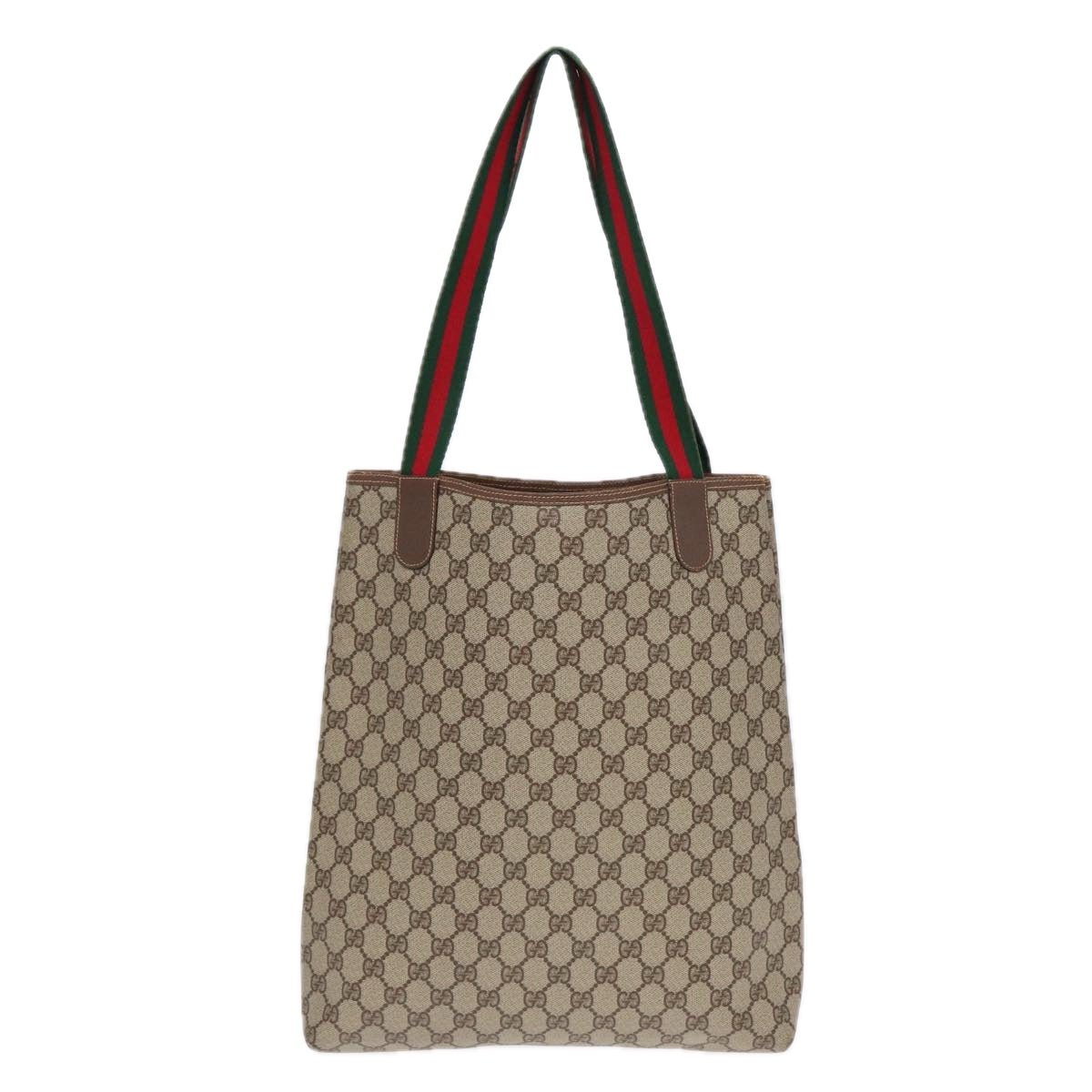 Gucci Leather Canvas Tote