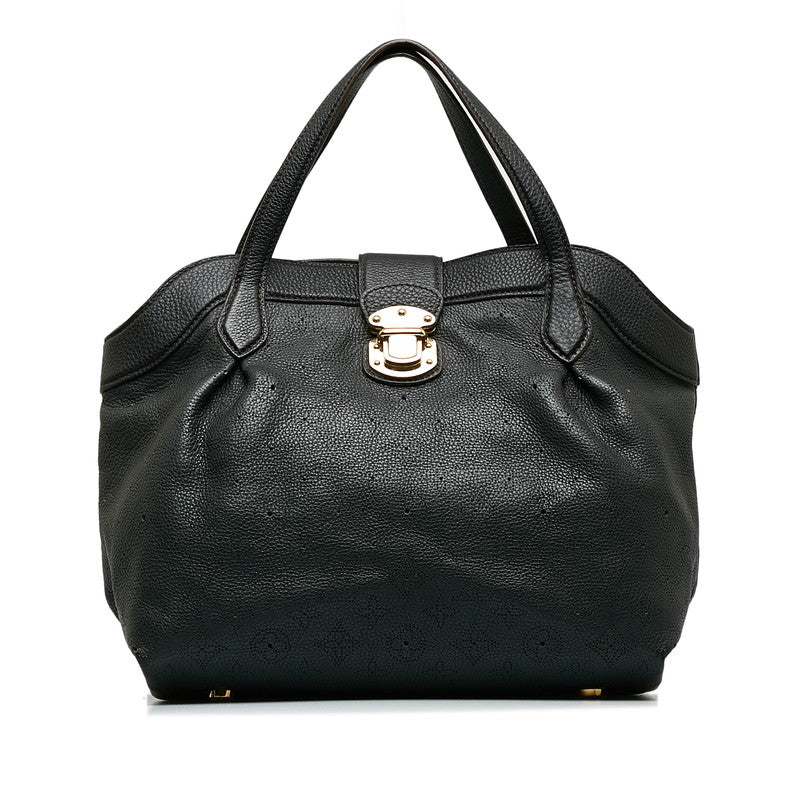 Louis Vuitton Monogram Makhina Seal PM Handbag M93465 Noir Black Leather Louis Vuitton