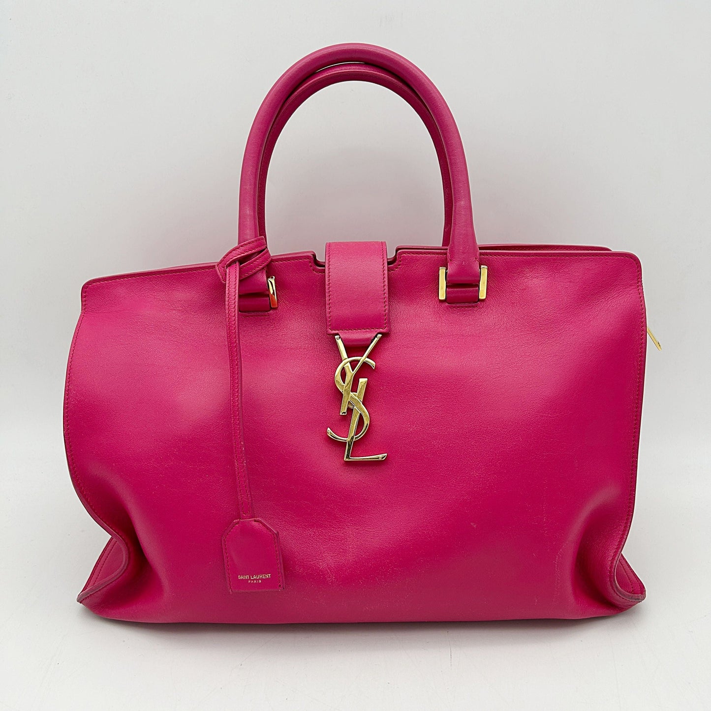 Saint Laurent Leather Downtown Medium - Pink Handle Bags, Handbags LA16651