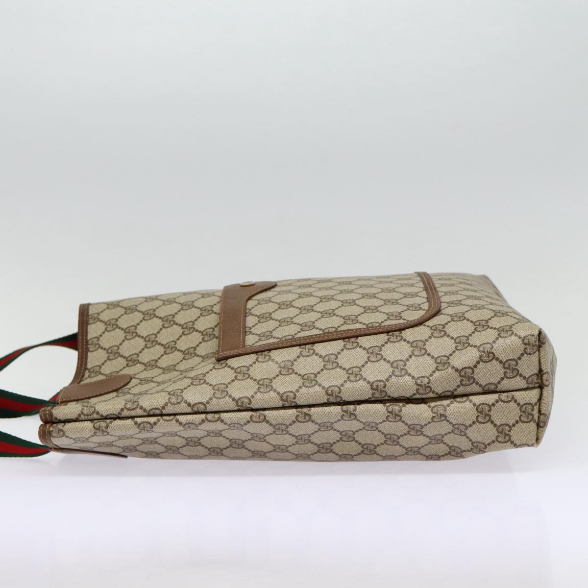 Gucci Leather Canvas Tote