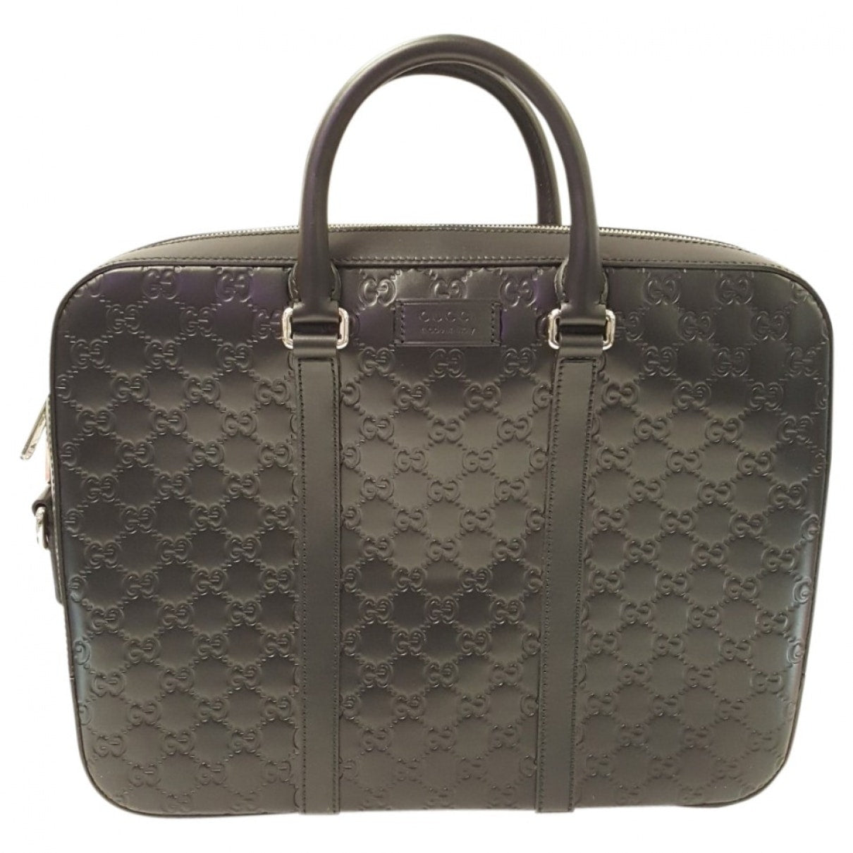 Gucci black leather bag