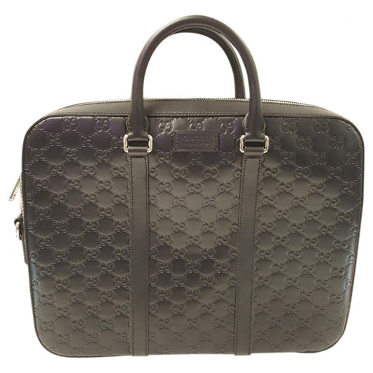 Gucci black leather bag