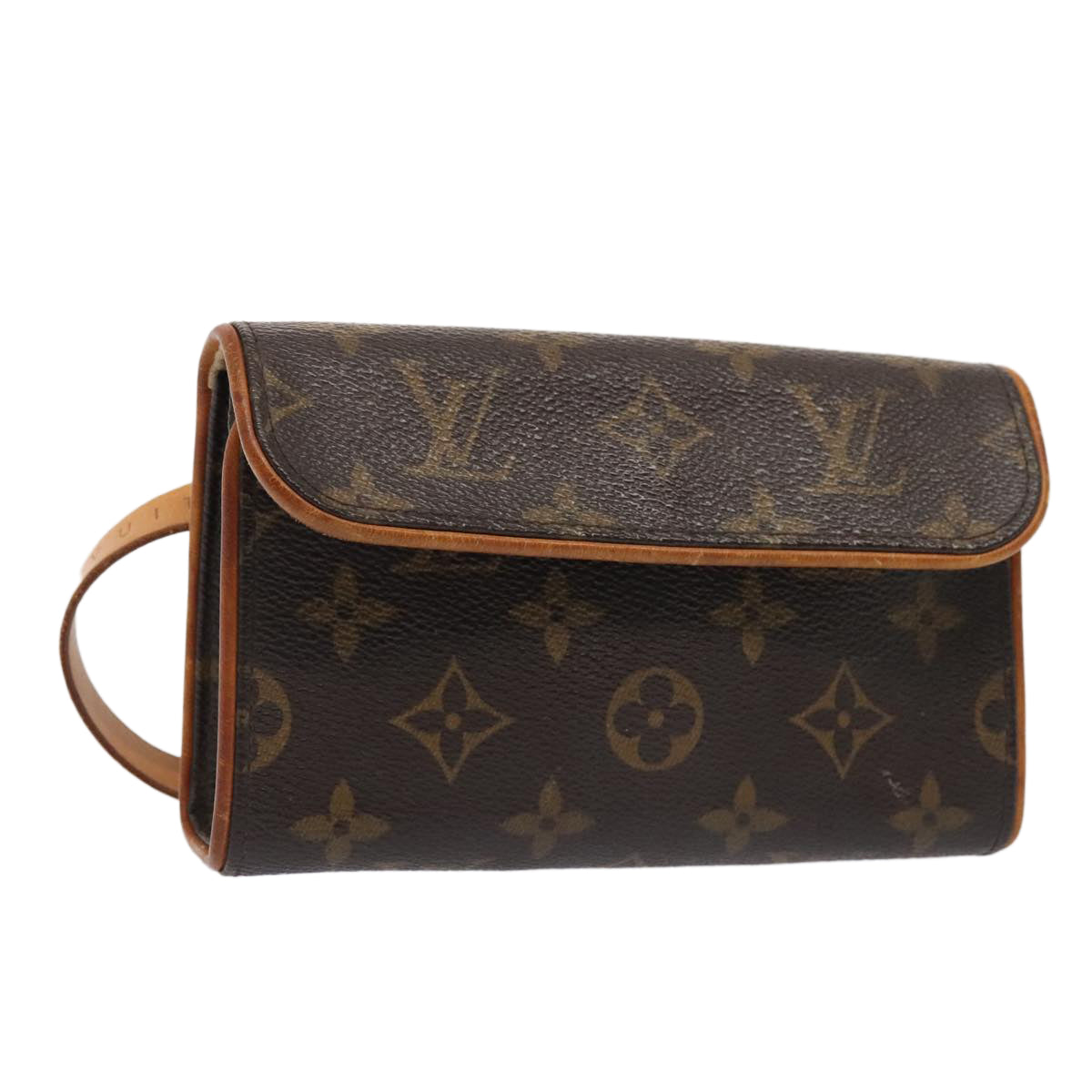 LOUIS VUITTON Monogram Pochette Florentine Waist bag M51855 LV Auth 88314