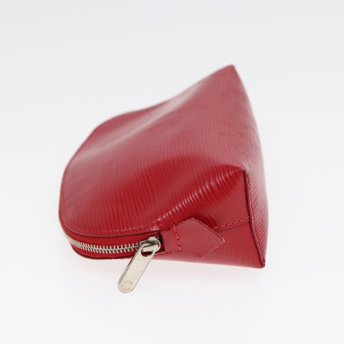 LOUIS VUITTON Epi Pochette Cosmetic PM Cosmetic Pouch Car Mine M40640 Auth 88428