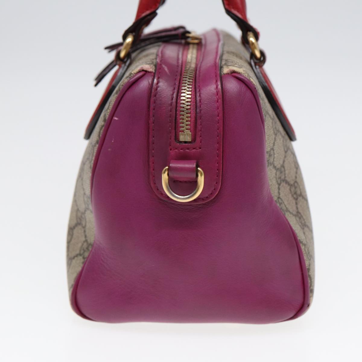 Gucci Leather Canvas Shoulder Bag