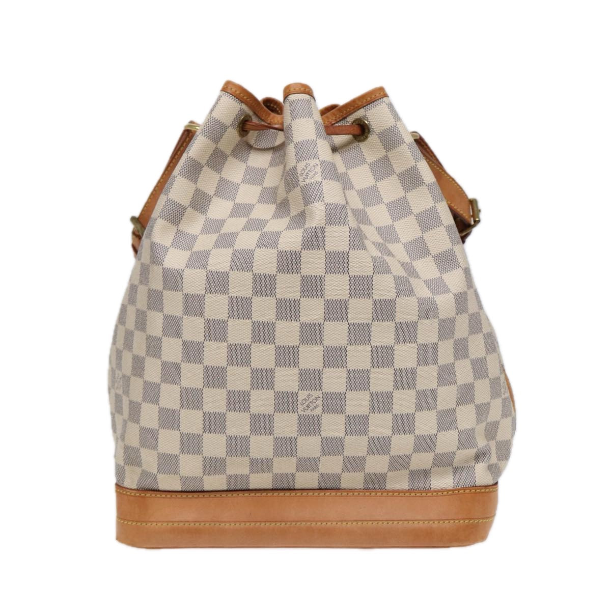 LOUIS VUITTON Damier Azur Noe Shoulder Bag N42222 LV Auth 88436