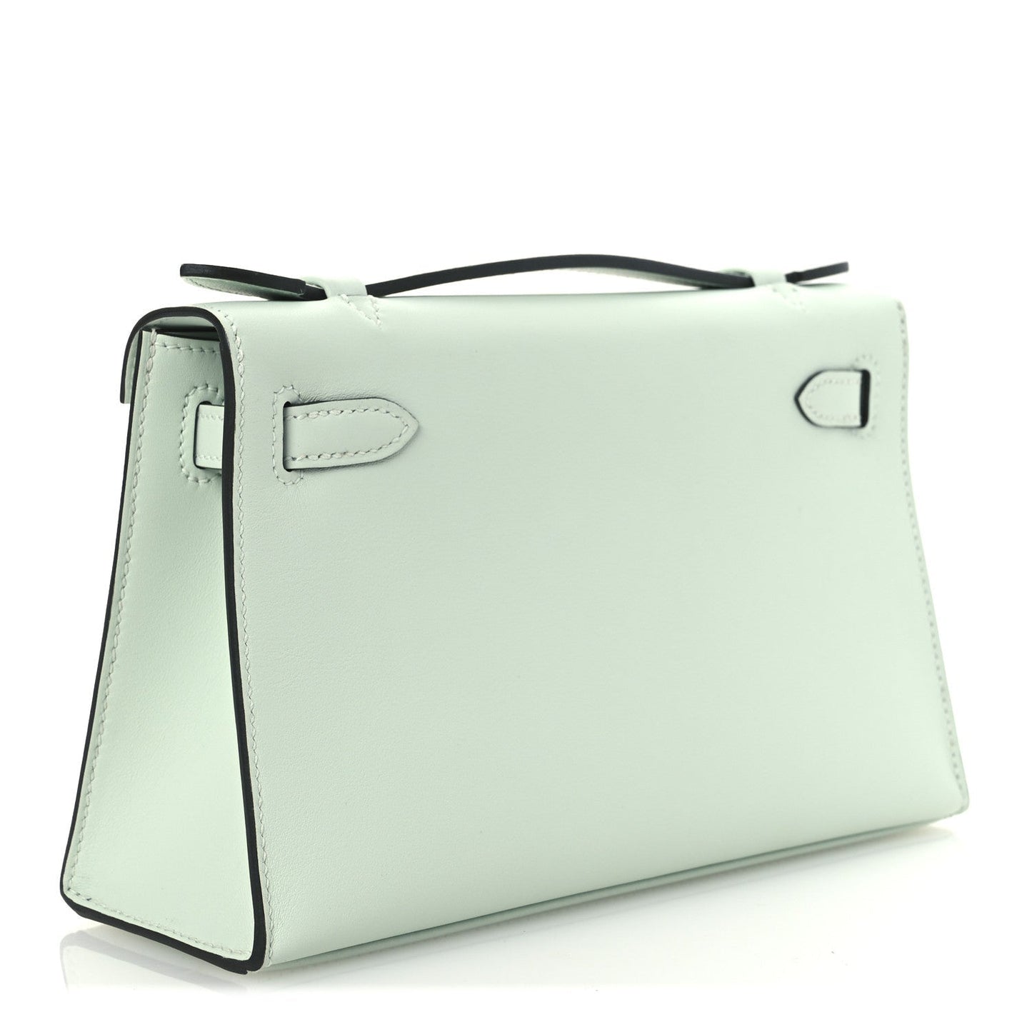 Hermes Swift Kelly Pochette Clutch Vert Peppermint