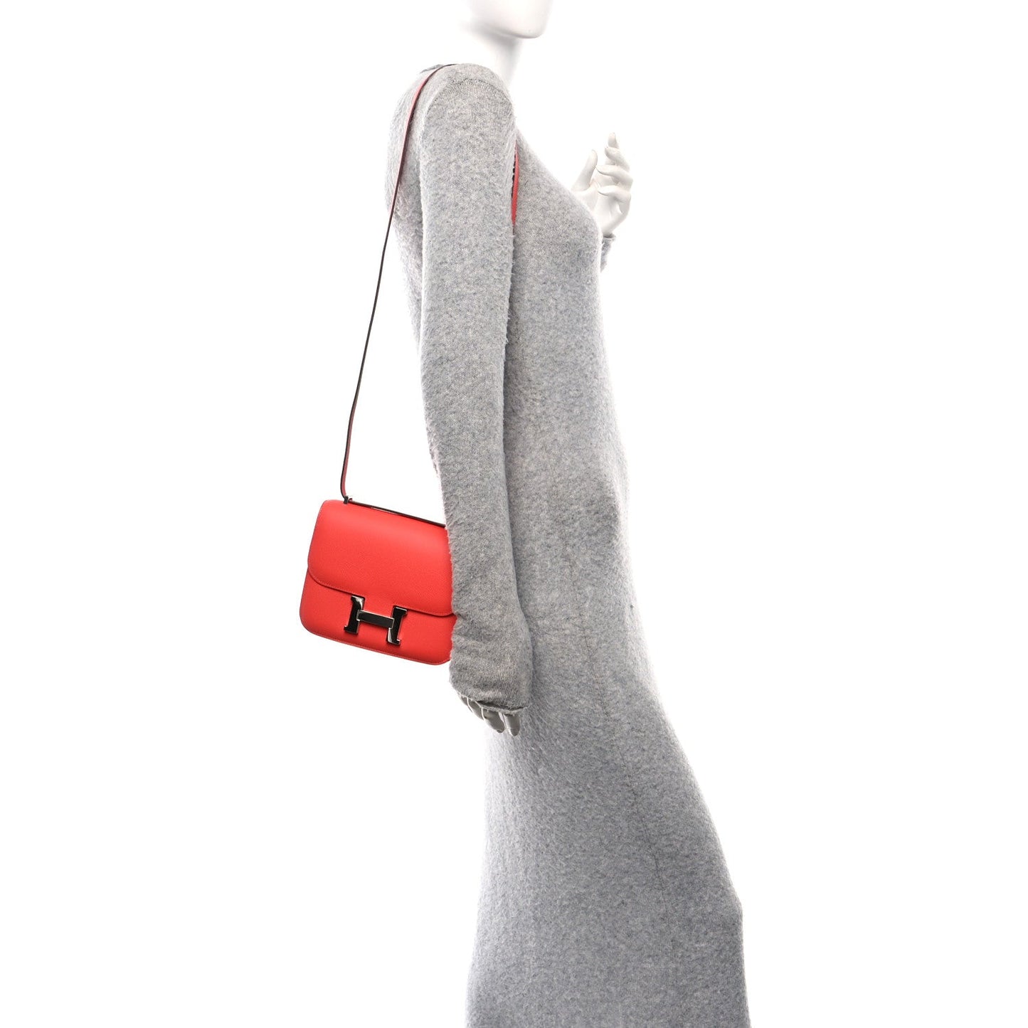 Hermes Epsom Constance 18 Orange Field