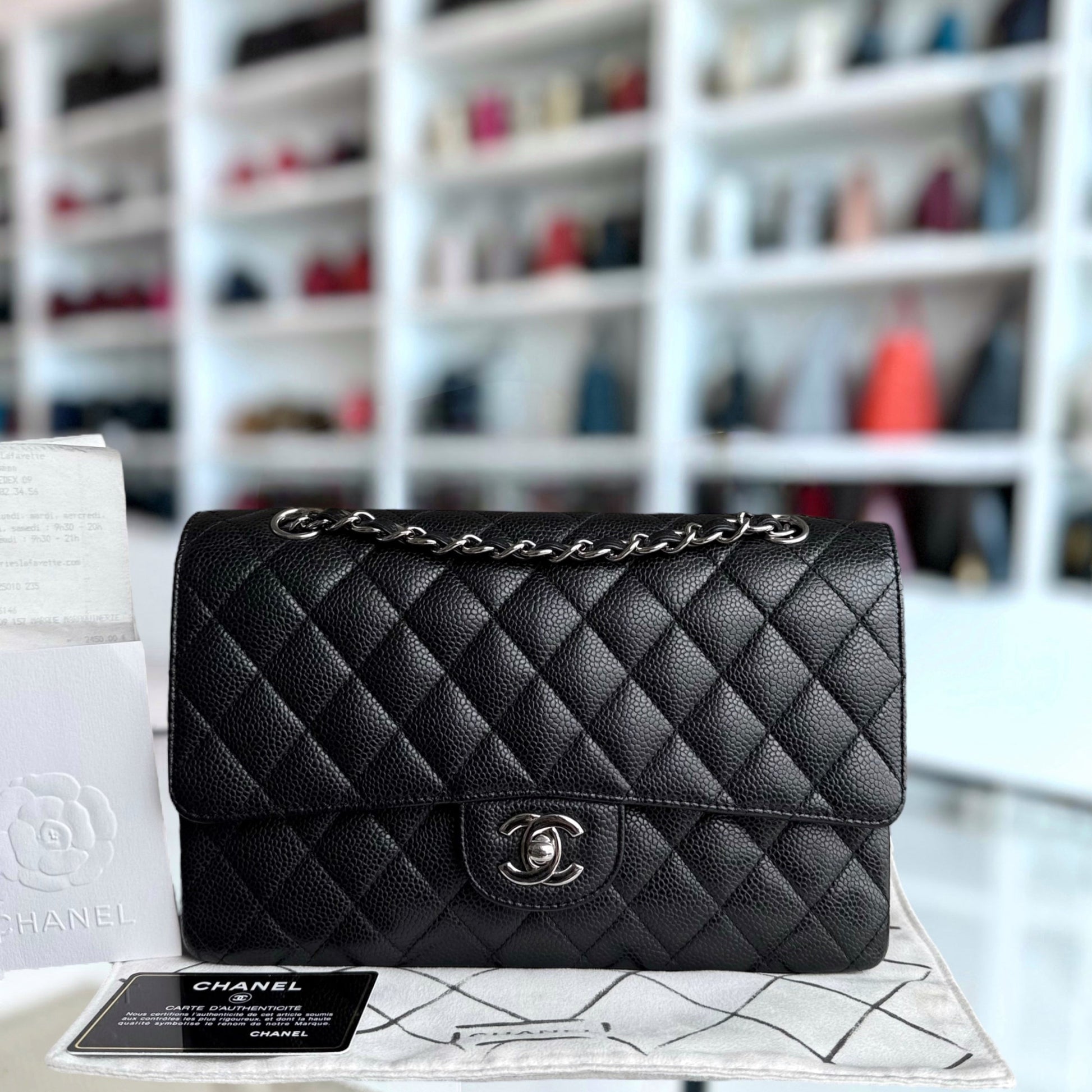 Chanel Classic Flap Medium Shoulder Bag - EworeBags