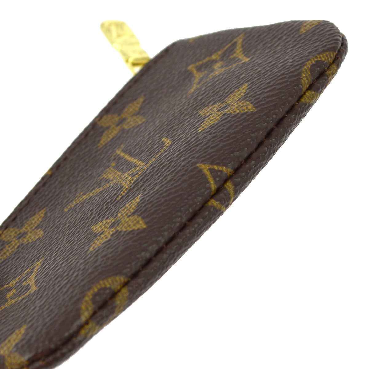 Louis Vuitton 2002 Monogram Pochette Cles Coin Purse Wallet M62650
