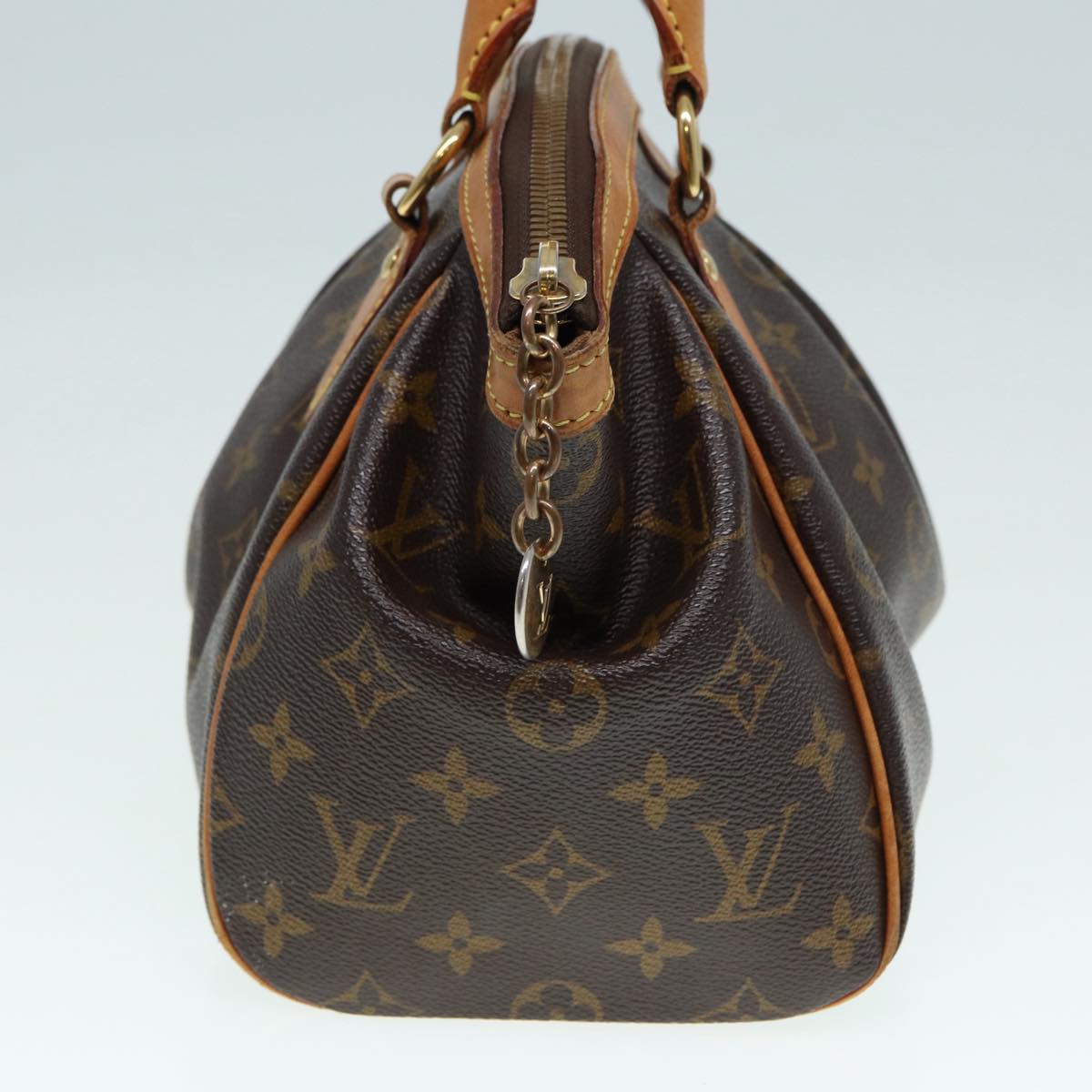LOUIS VUITTON Monogram Tivori PM Hand Bag M40143 LV Auth 89118