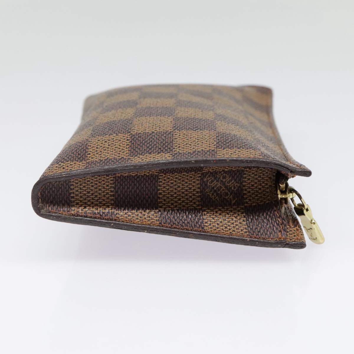 LOUIS VUITTON Damier Ebene Marais Pouch LV Auth 89126