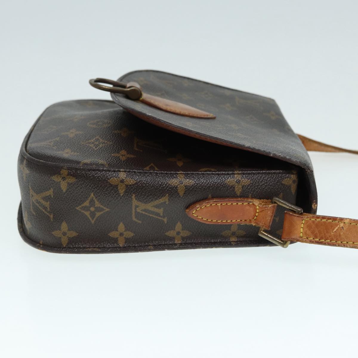 LOUIS VUITTON Monogram Saint Cloud GM Shoulder Bag M51242 LV Auth 89298
