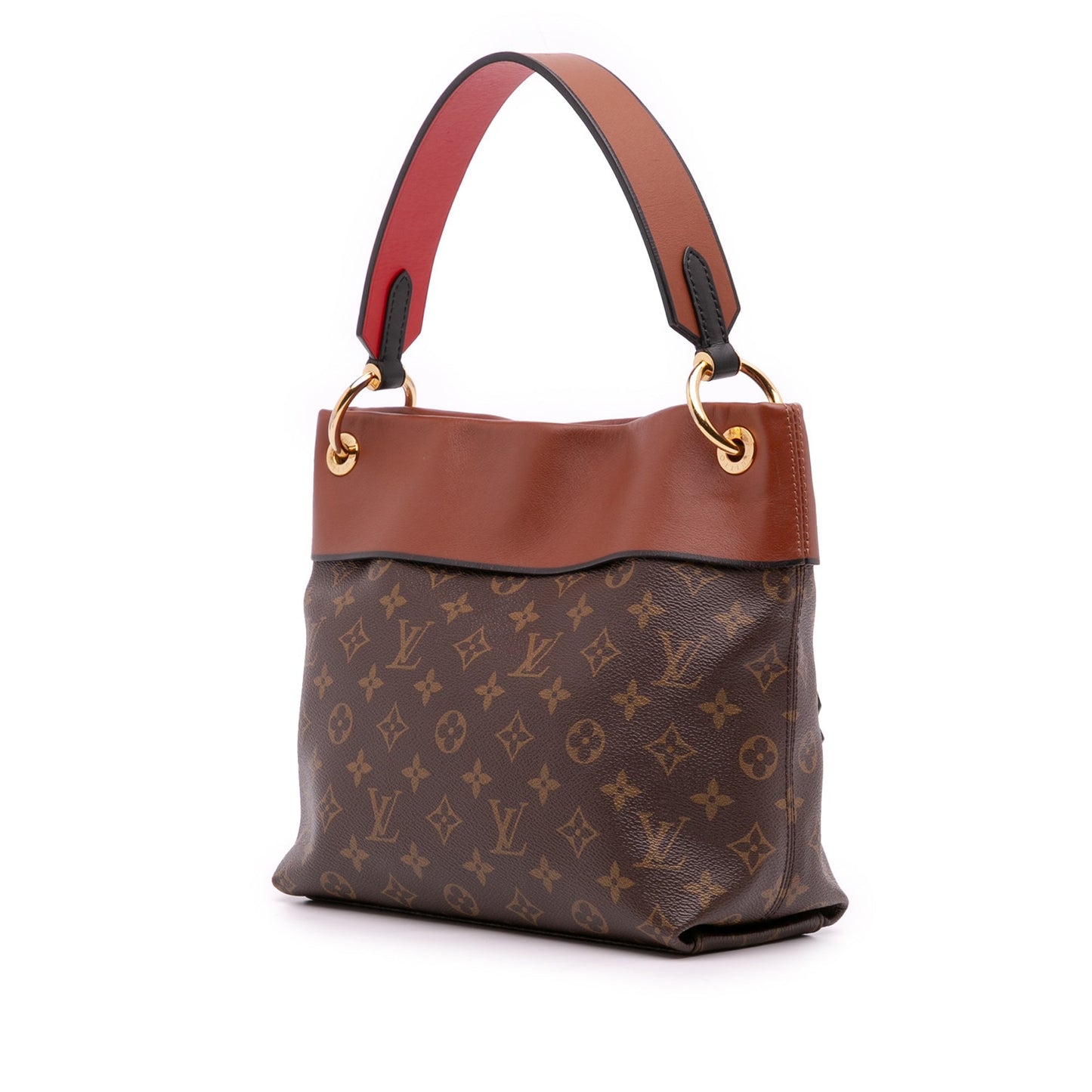 Brown Louis Vuitton Monogram Tuileries Besace Satchel
