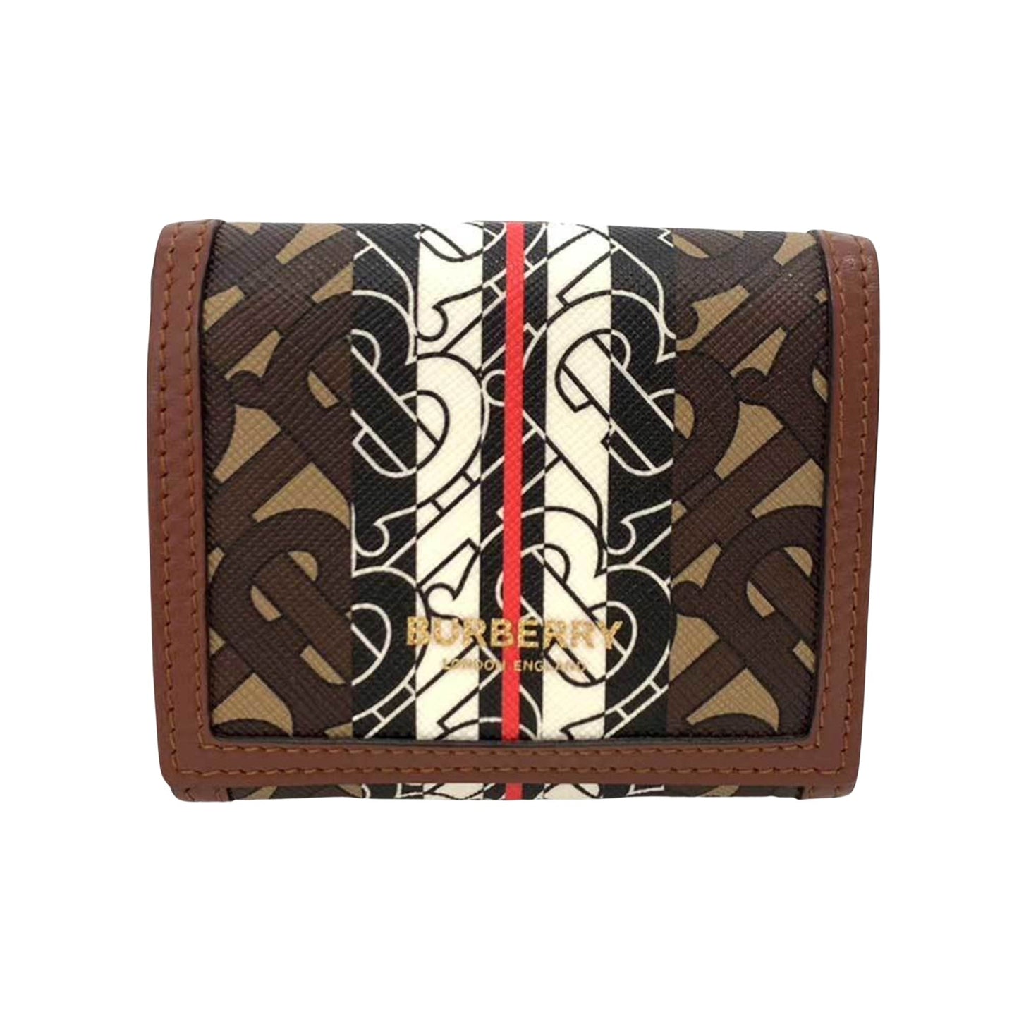 Luxury Burberry TB Wallet
