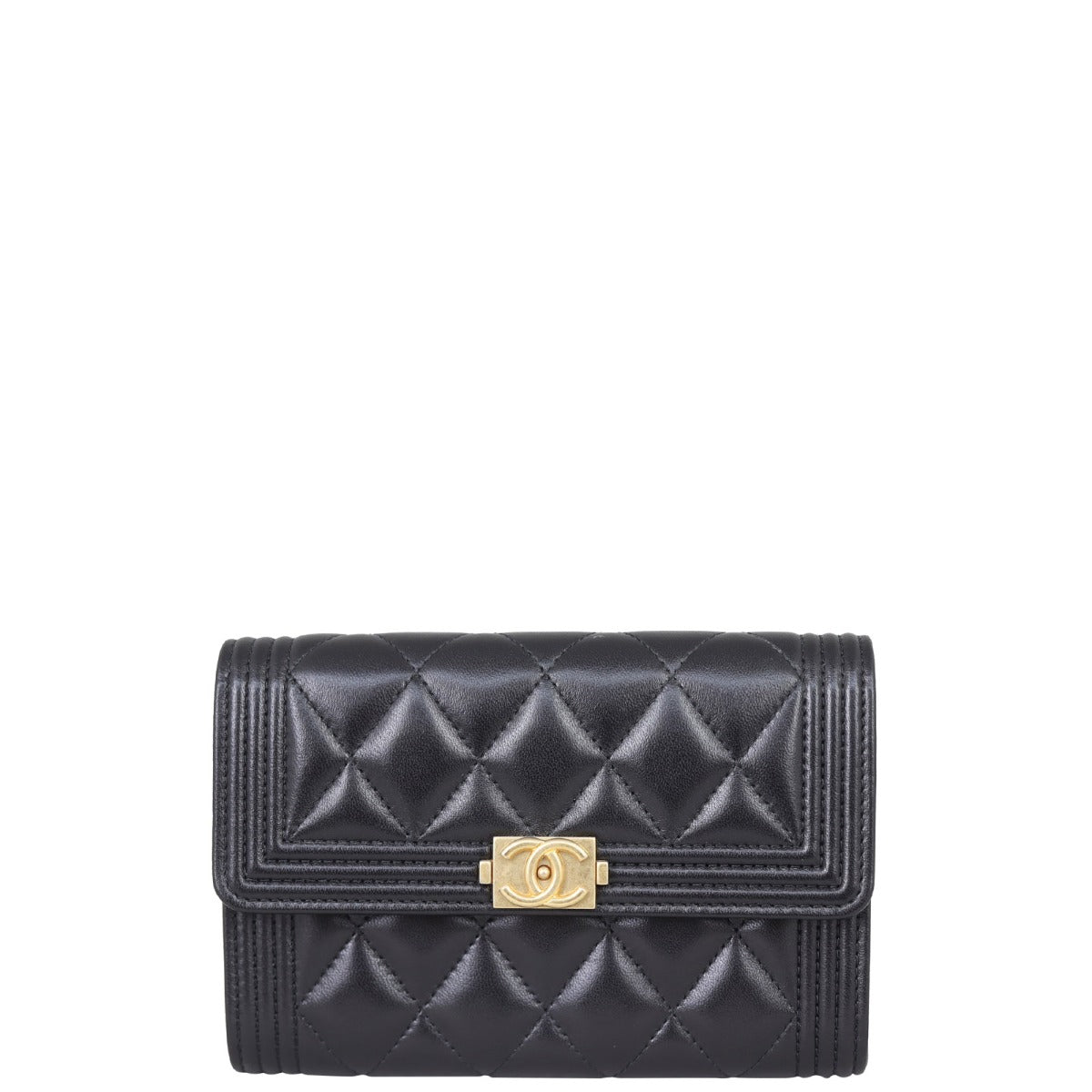 Chanel Boy Flap Wallet