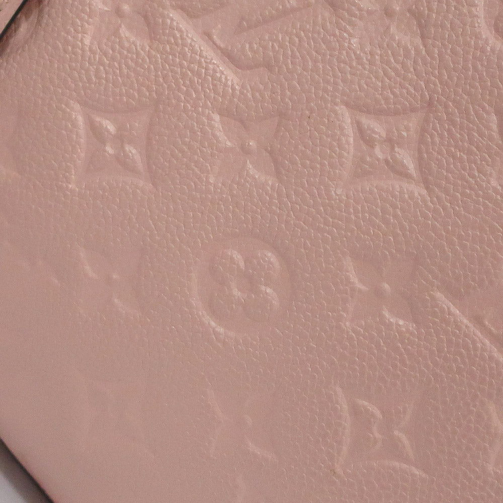 Louis Vuitton Montaigne BB Monogram Emplant M44123 Rose Puddle Pink G Women 2WAY Shoulder Preservation Bag