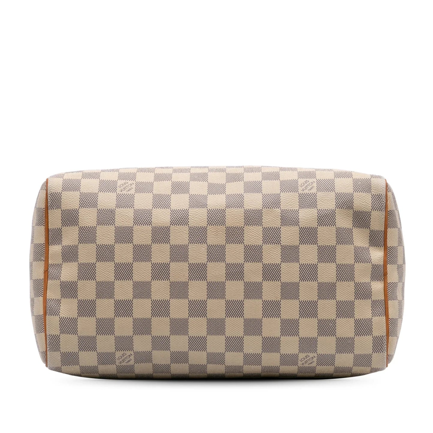 Gray Louis Vuitton Damier Azur Speedy 30 Boston Bag