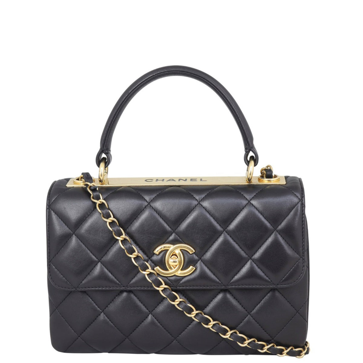 Chanel CC Trendy Small | Gold Hardware