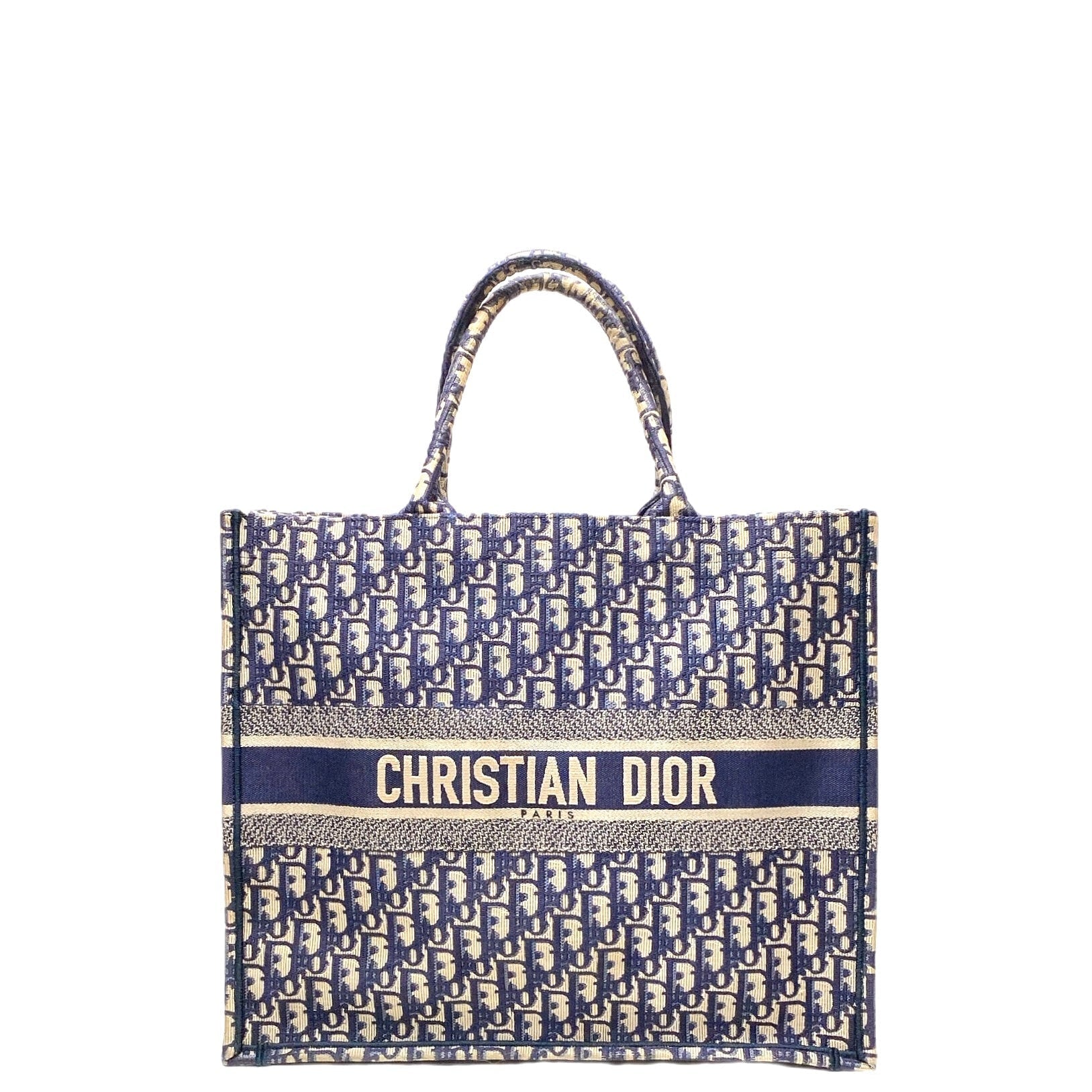 Dior Lou Book Tote Canvas Tote