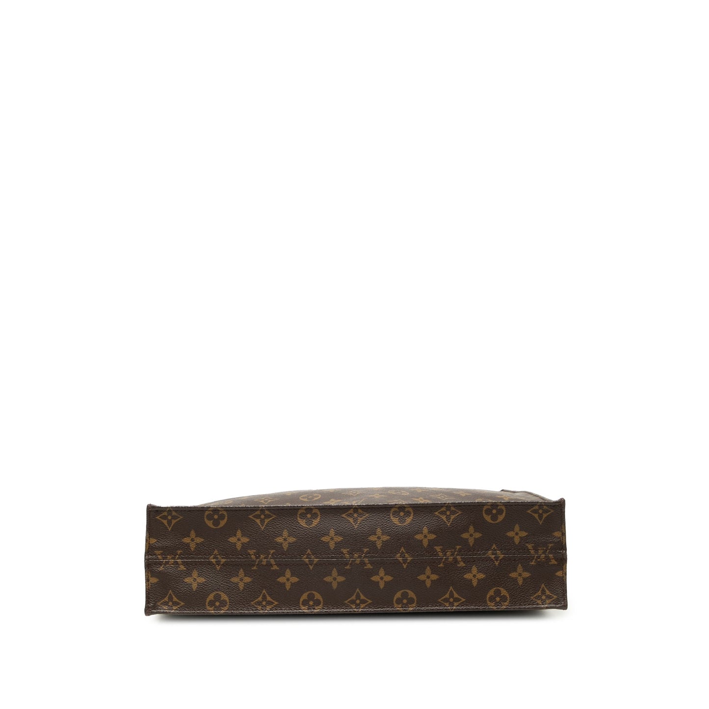 Brown Louis Vuitton Monogram Sac Plat Tote Bag