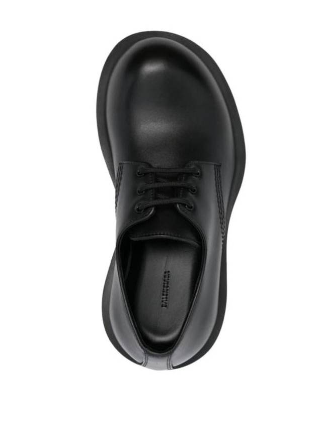 Luxury Balenciaga Trending 2026 Hummer Leather Derby Black