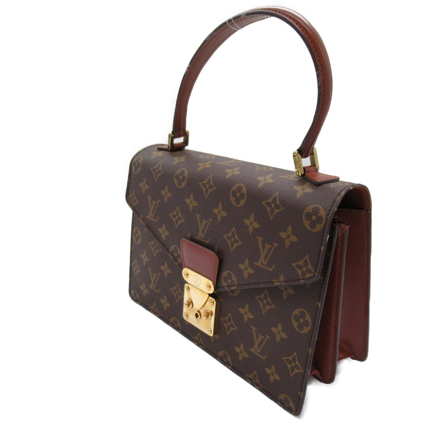 Louis Vuitton Concorde Handbag Handbag PVC Coated Canvas Monogram  Brown M51190