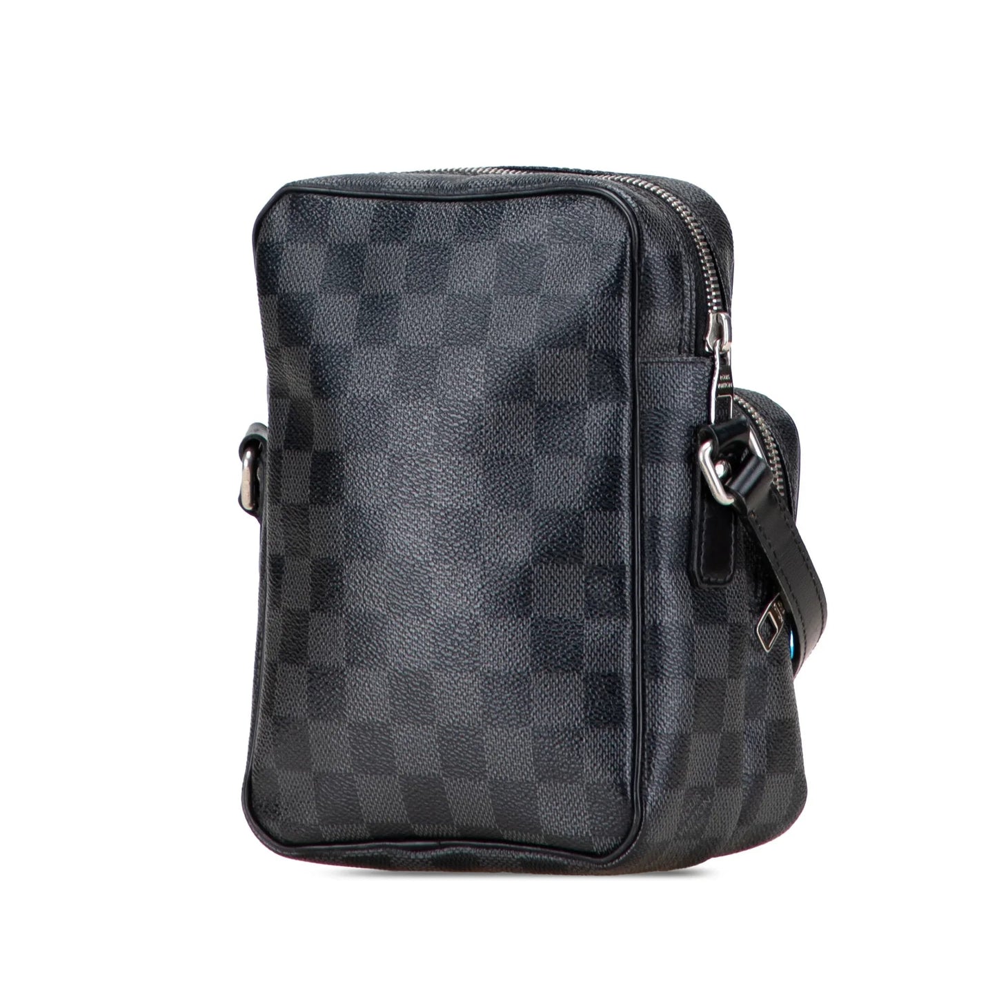 Black Louis Vuitton Damier Graphite Rem Crossbody Bag