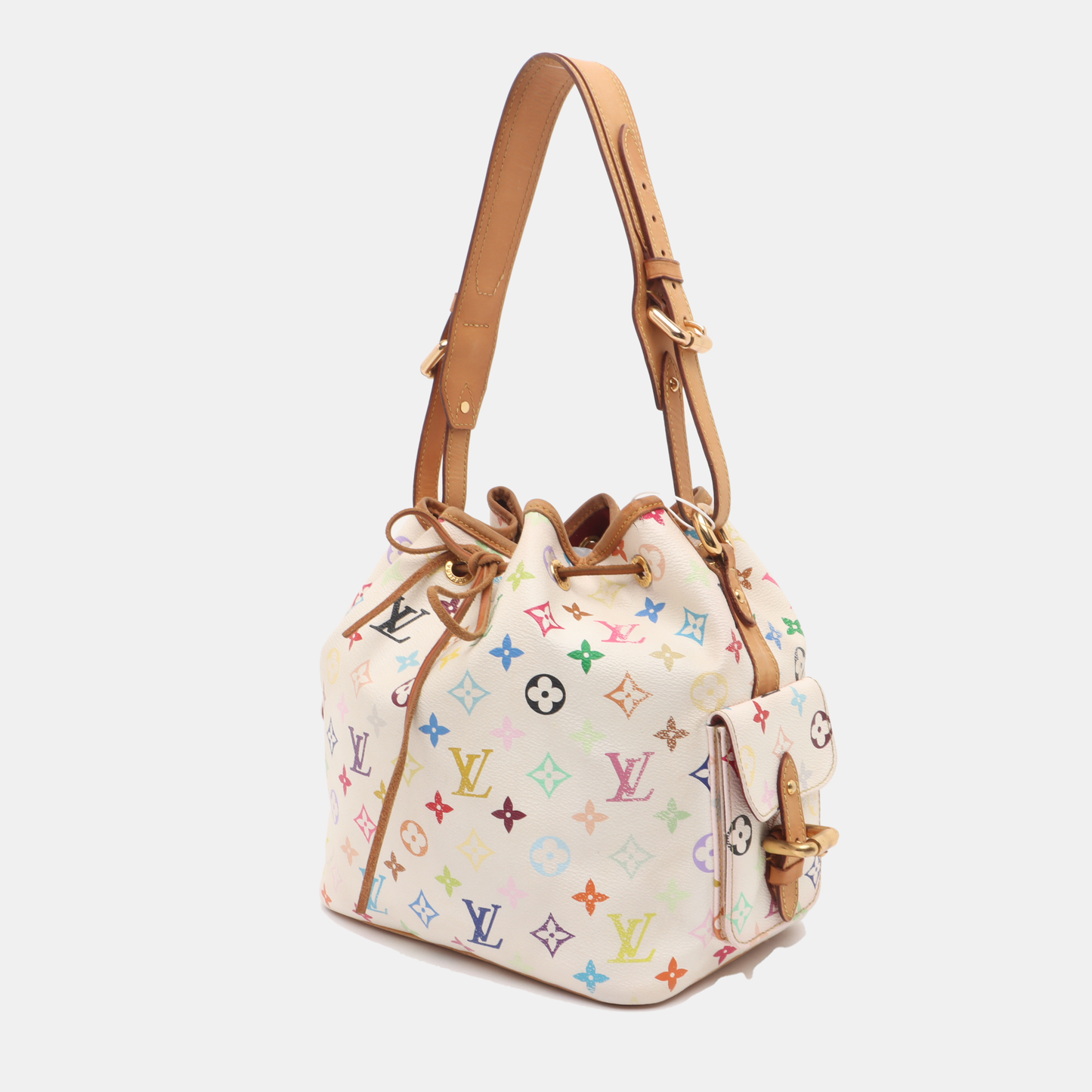 Louis Vuitton x Takashi Murakami Néonoé Medium White Multicolor