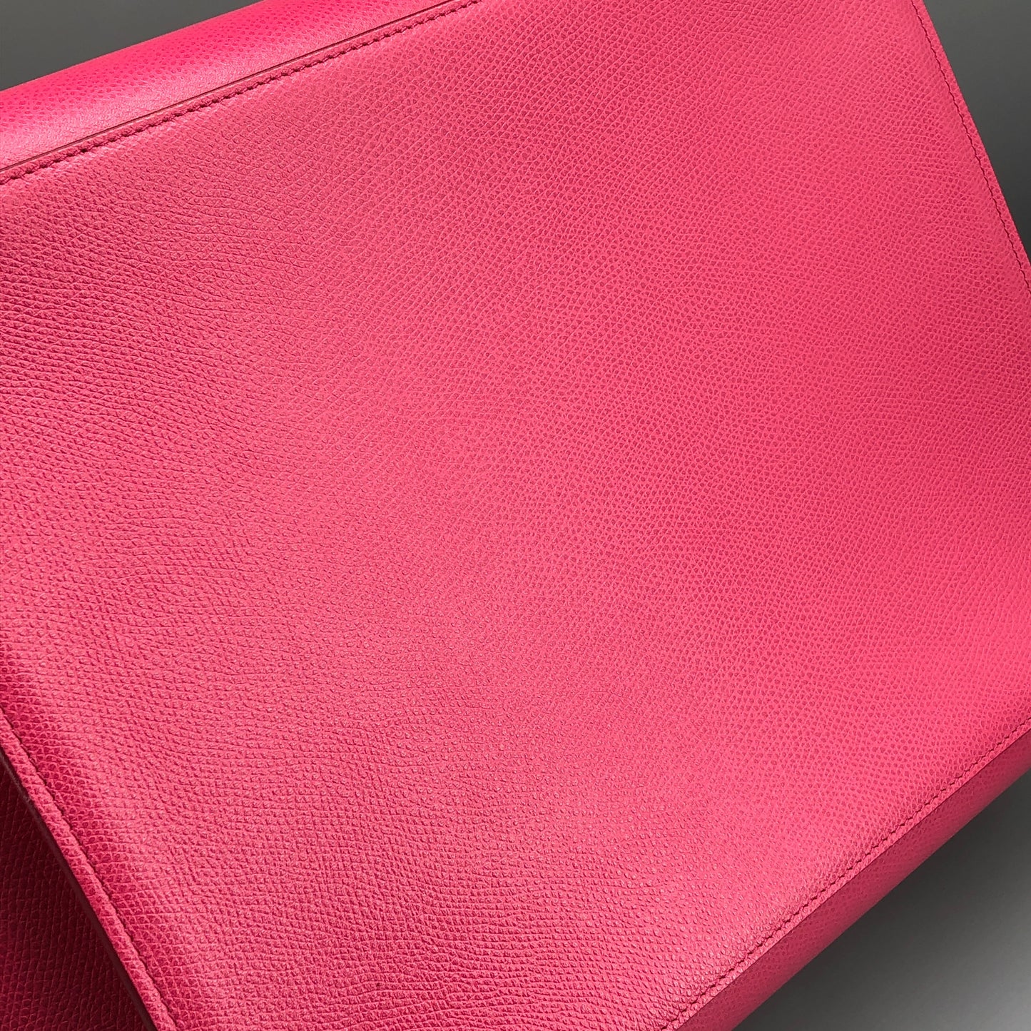 Celine Pink Calf Leather Phantom Luggage Tote Bag