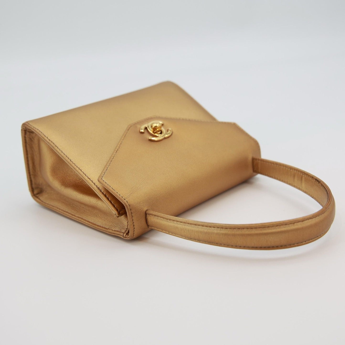 Chanel Gold Mini Kelly