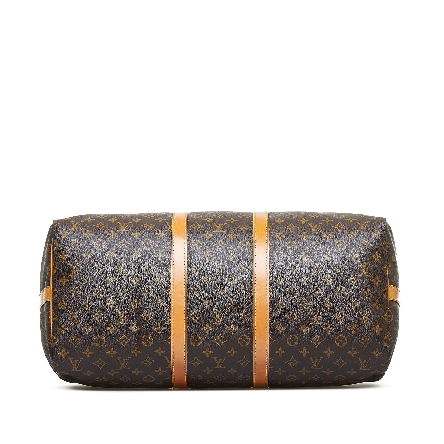 LOUIS VUITTON Monogram Keepall Bandouliere 55 Travel Bag